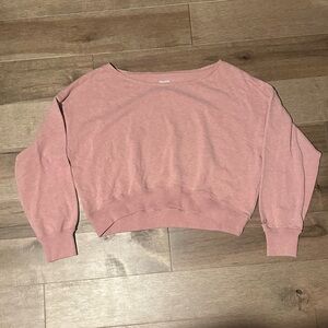 Hollister Women's Blush Crew Neck Sweater